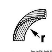 Concave profile for 71.028.00