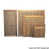 Teak grating 500x1000 mm
