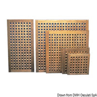 Teak grating 500x1000 mm
