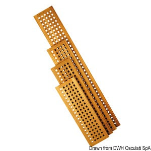 Teak grating 1500x300 mm
