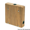 Teak pulpit motor stand 175x175x45 mm