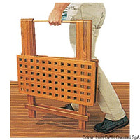 Teak foldable table 60x60 cm