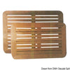 Teak table top 55x80 cm