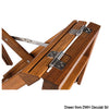 Sedia pieghevole ARC in Teak sabbia