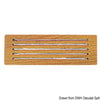Teak protection front panel 300x100 mm