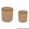 Teak plugs 15 mm 100 pcs