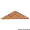 ARC triangular grating for shower accessories