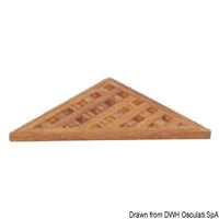 ARC triangular grating for shower accessories