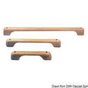 Teak towel bar 250x60x25 mm