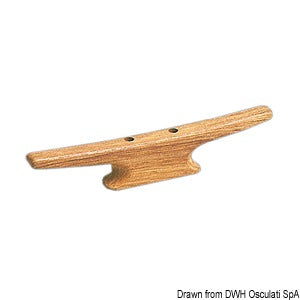 Teak cleat 300 mm
