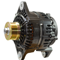 Alternator, 97XD Series, 190A, 24V, Saddle Mount (Dual Foot), 4in, K6 Serpentine*, J-180-Style Mounting