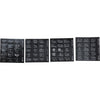 Vetus P12F12 Horizontal Switch Panel 12 Way (12V / Fused)