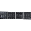 Vetus P12F24 Horizontal Switch Panel 12 Way (24V / Fused)