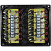 Vetus P12F24 Horizontal Switch Panel 12 Way (24V / Fused)