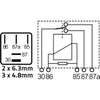 AMC 12 Volt 20/10 Amp Micro Relay (5 Pin)
