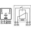 AMC 12 Volt 22 Amp Micro Relay (4 Pin)