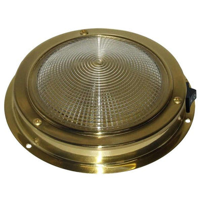 Osculati Brass Dome Light (140mm / 12V / 10W) 720215 13.543.11
