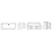 Hella Sea Hawk-XL Dual Colour LED Floodlight (Red/White, White Case)