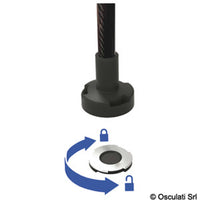 Osculati All Round White Pole Light Wireless Contact 12V 60cm