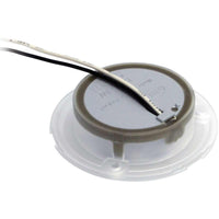 Hella Led Courtesy Light with Stainless Steel Rim (12V / Blue)