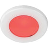 Hella EuroLED 75 Low Profile Round Light (White Case / White + Red)