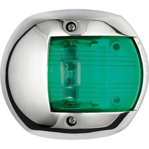 Starboard Green LED Navigation Light (Compact / Stainless / 12V & 24V) 731722 11.446.02