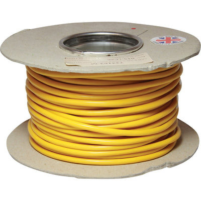 AMC 1 Core TW Cable 65/0.30 4.5mm2 30m Yellow