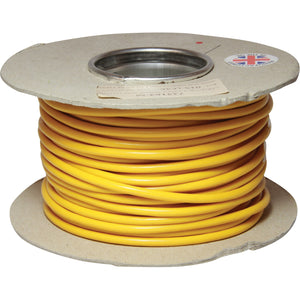 AMC 1 Core TW Cable 65/0.30 4.5mm2 30m Yellow
