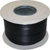 AMC Flat 2 Core 0.5mm&sup2; Black Thin Wall Cable (100m)