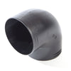 Whale Air Duct Fitting Equal Elbow 90mm x 90mm Black