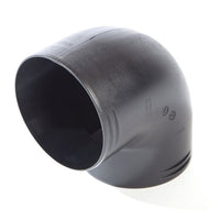 Whale Air Duct Fitting Equal Elbow 90mm x 90mm Black