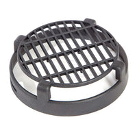 Whale Air Duct Fitting Fixed Grille 90mm Black
