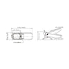 SEAFLO Float Switch 01 Series : Max 20A Used For Non-Auto Bilge Pump With Flow Rate Between 350-2000 gph