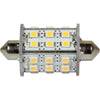 Warm White LED Festoon Navigation Light Bulb (10V - 30V / 2W)