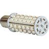 Red LED BAY15d Navigation Light Bulb (10V - 30V / 3.6W / 67mm)