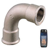 Guidi Nickel Plated Bend 90 F/F 1In1/4