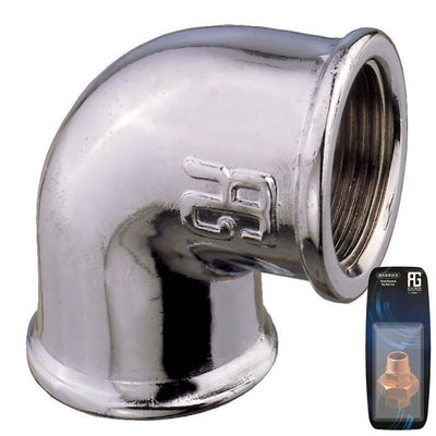 Guidi Chr Plt Elbow 90 F/F 3/8In