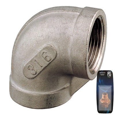 Guidi Stainless Steel Elbow 90 F/F 1In1/4