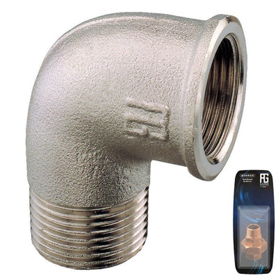 Guidi Nickel Plated Elbow 90 M/F 1/2In