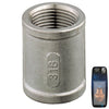 Guidi Str Cplg Stainless Steel 1In1/4