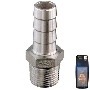 Guidi Stainless Steel Hse Conn M 3/4Inx20
