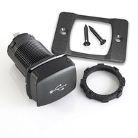 Scanstrut Flip Pro Fast Charge Dual Usb Socket With Front Fit Bezel