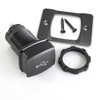 Scanstrut Flip Pro Fast Charge Dual Usb Socket With Front Fit Bezel