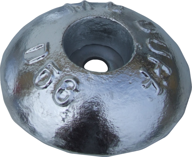 MG Duff ZD56X Zinc Hull Anode