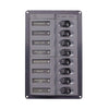 BEP Circuit Breaker Panel AC 230V 8X Single Pole Vertical