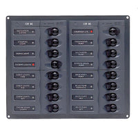 BEP Circuit Breaker Panel DC 12V 8X Double Pole