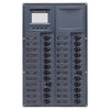 BEP CBrkr Pnl DC 24V 24X Sgl Pole 5 x 5A 8 x 10A 8 x 15A 1 x 20A 1 x 25A 1 x 30A Vert W/Anl VMeter & Ammeter
