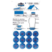 Talamex Sail Grommets Blue