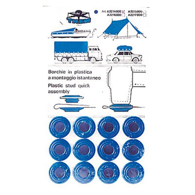 Talamex Sail Grommets Blue