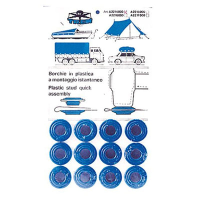 Talamex Sail Grommets Black